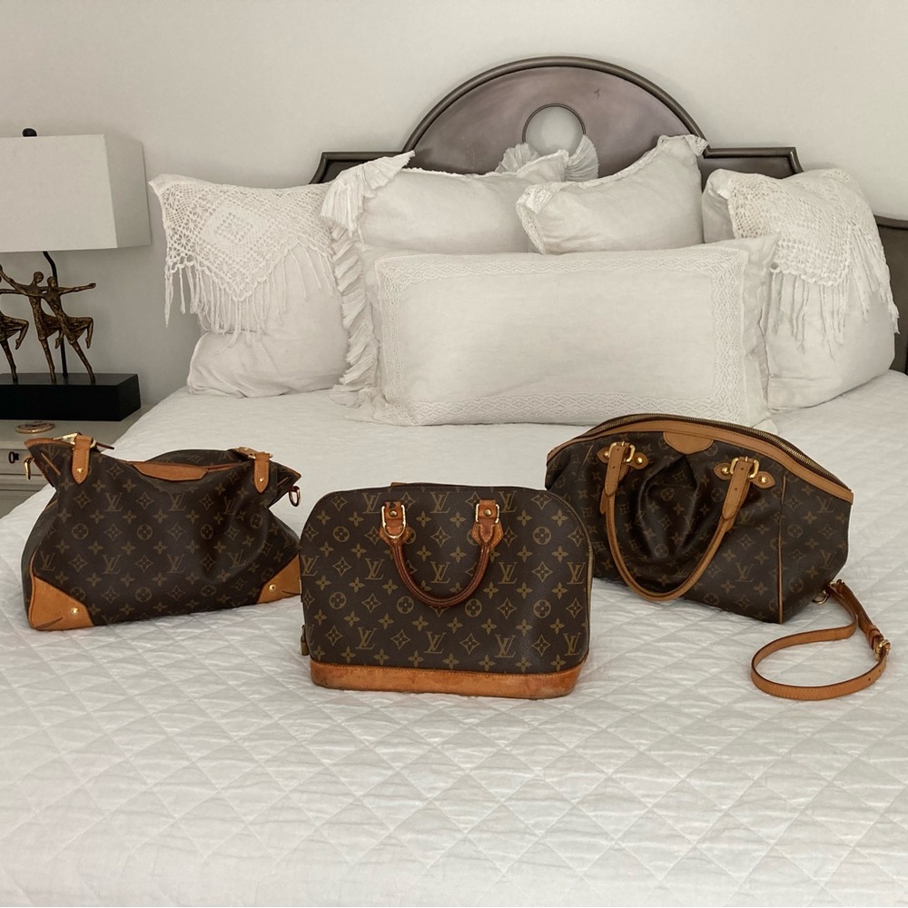 Louis Vuitton satchel purse - 1 of 3